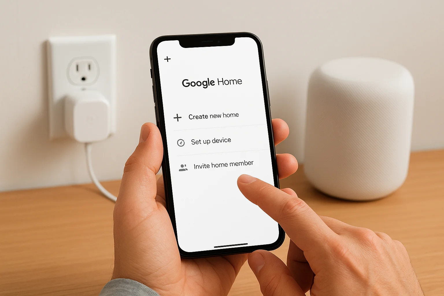 Add devices through the Google Home app