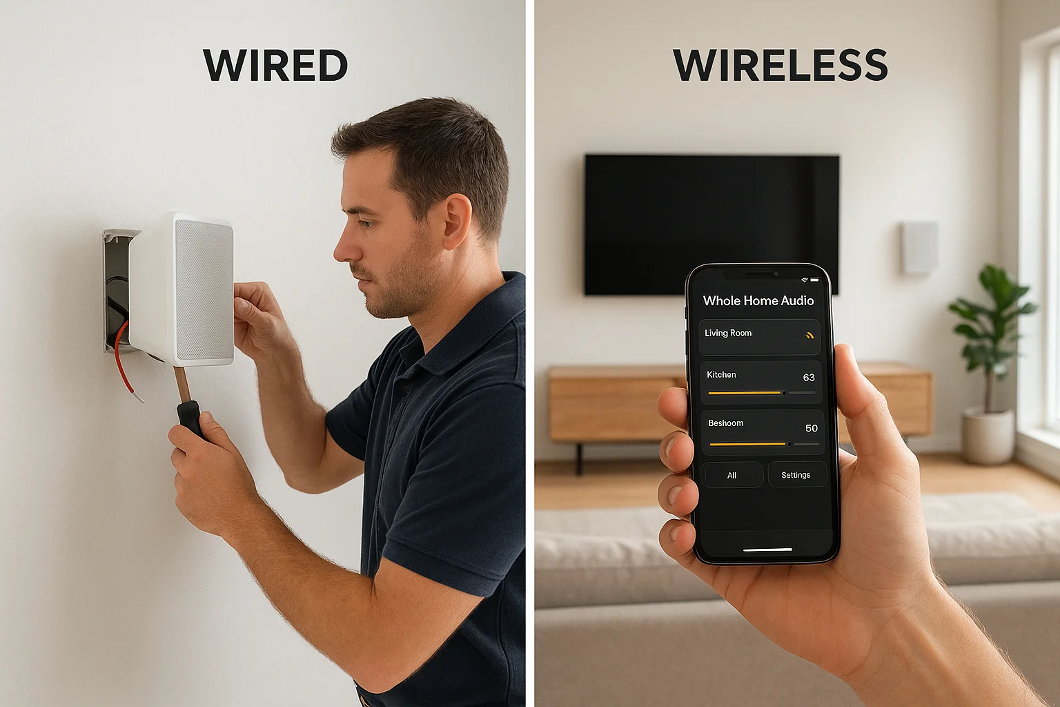 Wired vs wireless options