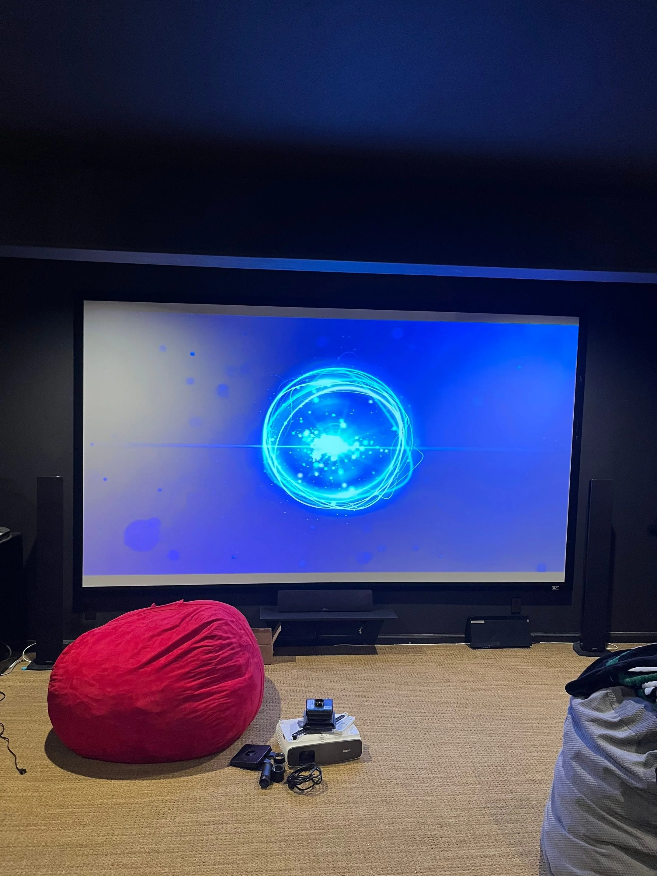 Sony 4K Laser Projector Home Theater Installation in Eagle, Idaho